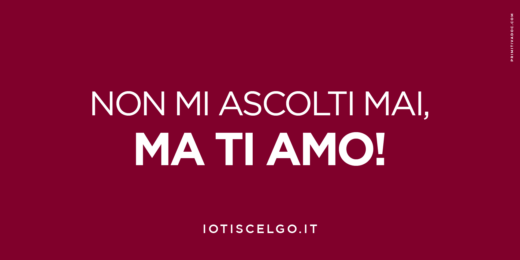 campagna pubblicitaria io ti scelgo